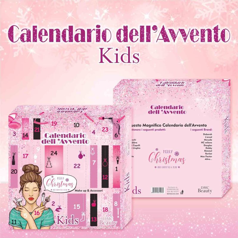 Calendario dell'avvento Beauty Cosmetici Make Up bambine