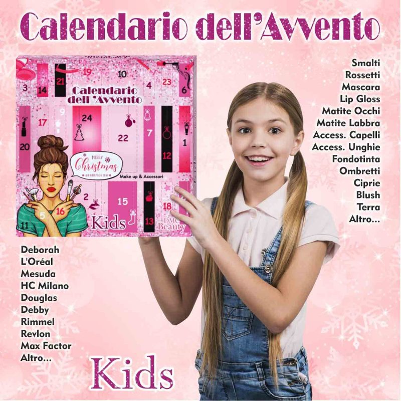 Calendario dell'avvento Beauty Cosmetici Make Up bambine