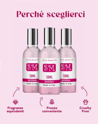Set Profumi Equivalenti donna 50ml