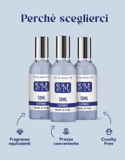 Set Profumi Equivalenti uomo 50ml