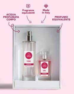 Set Acqua Profumata Corpo e Profumo Simile Donna