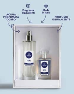 Set Acqua Profumata Corpo e Profumo Simile Uomo