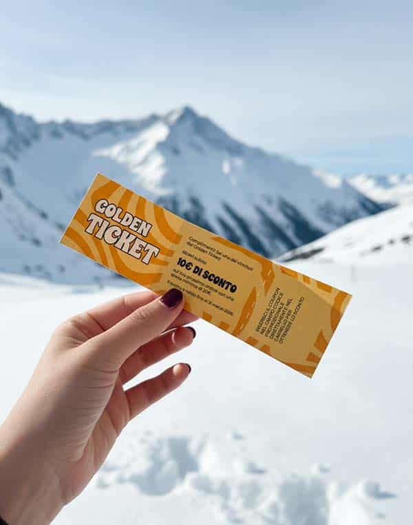 Golden Ticket Calendario dell'Avvento Golden Ticket Calendario dell'Avvento