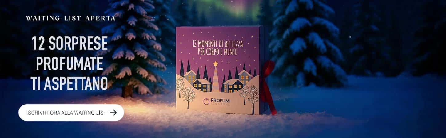 Wishlist Calendario dell'Avvento Profumi San Marino