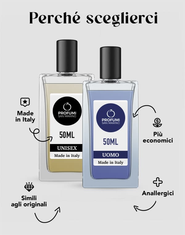 Set 2 profumi equivalenti unisex e uomo Set 2 profumi equivalenti unisex e uomo