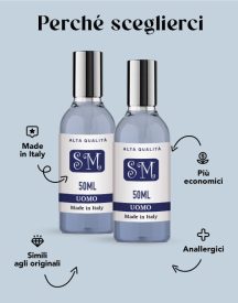 Set 2 profumi equivalenti uomo